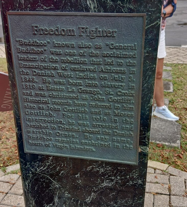 Moses Buddhoe Gottlieb Statue