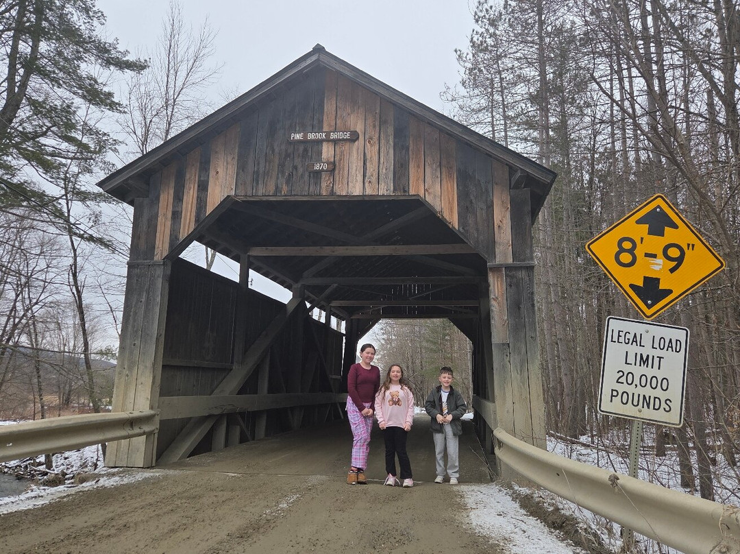Pine Brook Covered Bridge-Waitsfield必去景点