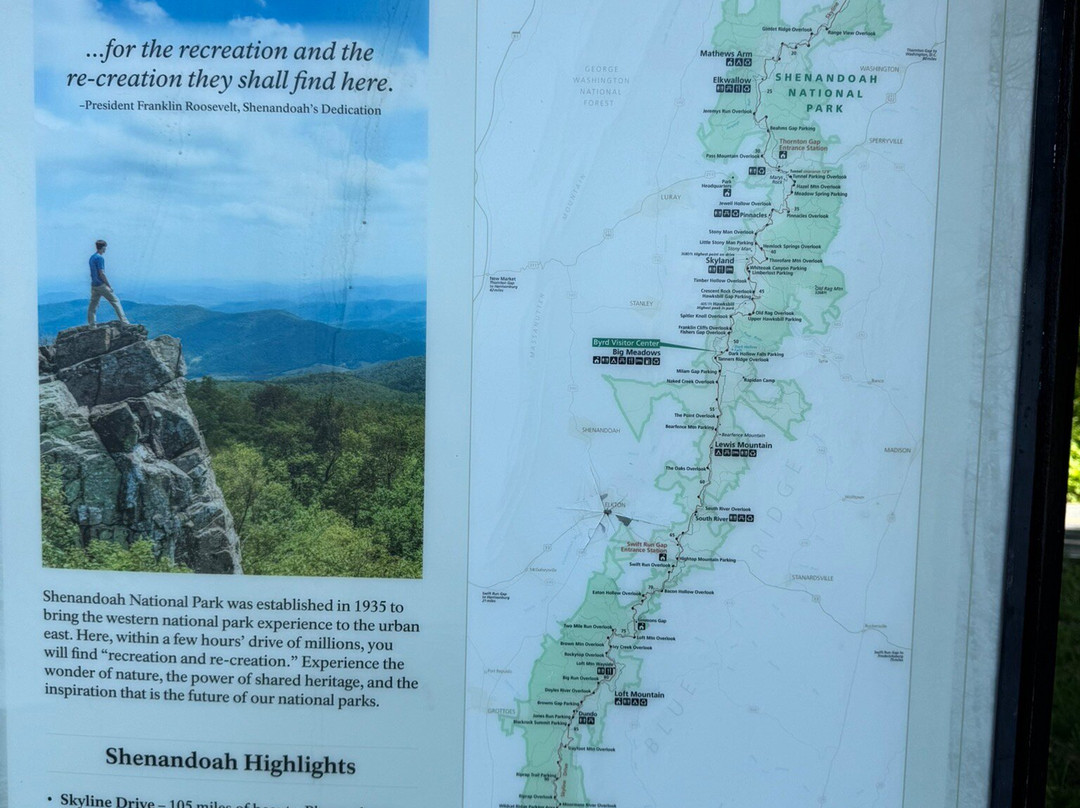 Shenandoah National Park-弗兰特罗亚尔必去景点