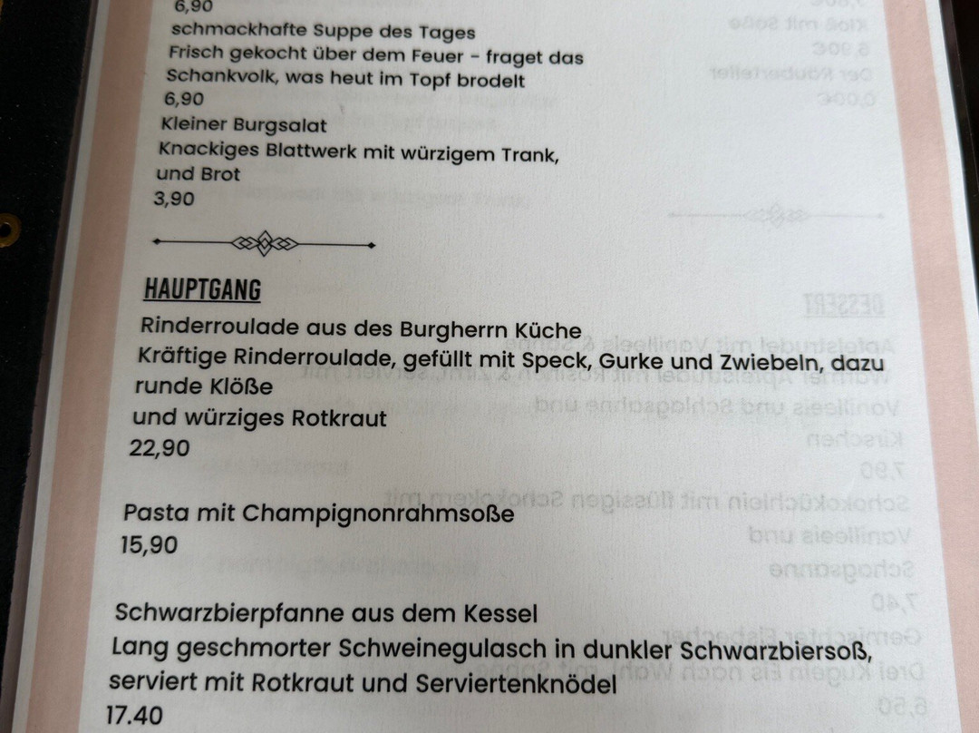 Burgschänke Schönburg