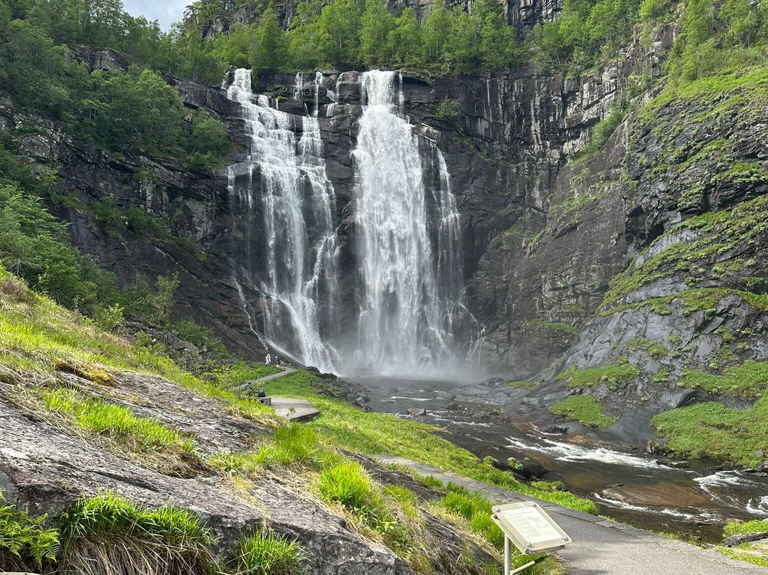 Skjervsfossen Waterfall-Granvin必去景点