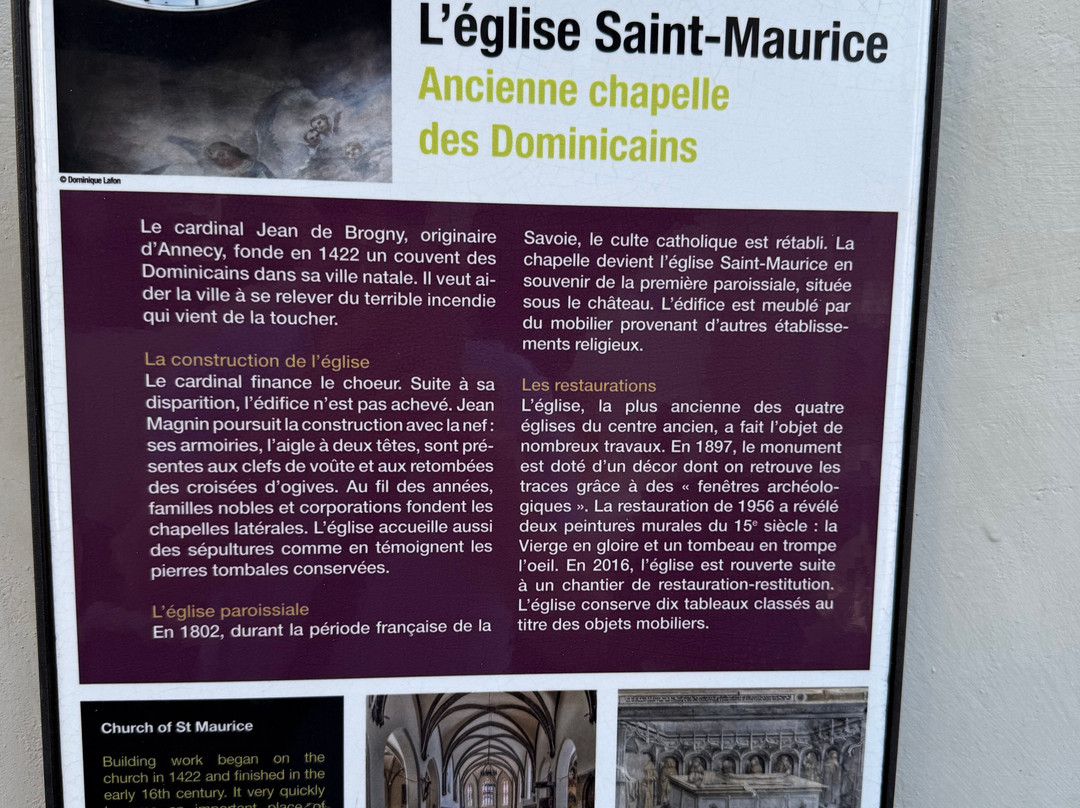 Église Saint-Maurice-安纳西必去景点