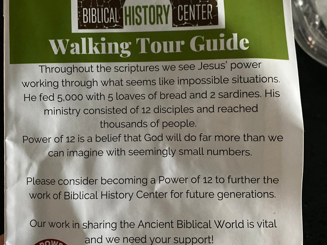 Biblical History Center-拉格兰奇必去景点