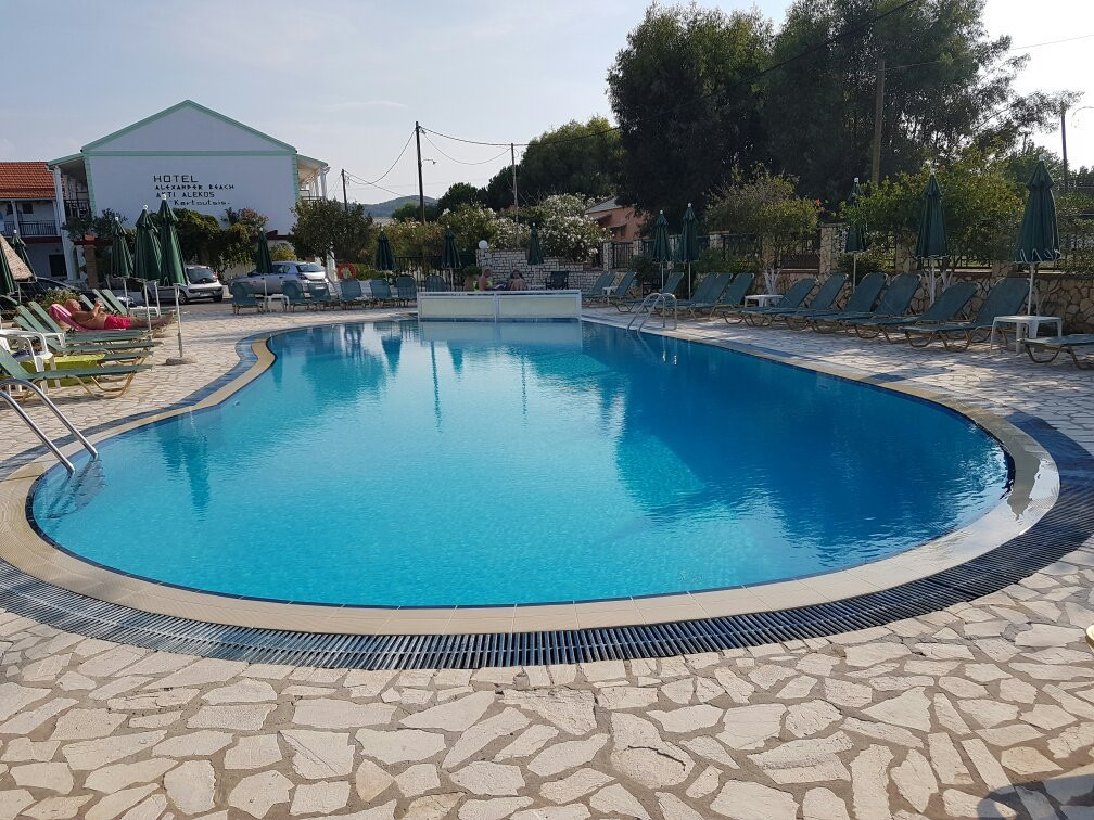 Agios Georgios酒店住宿-Alexander Beach Hotel