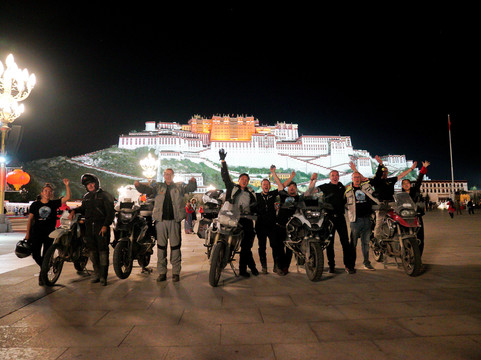 Tibetmoto的一日游