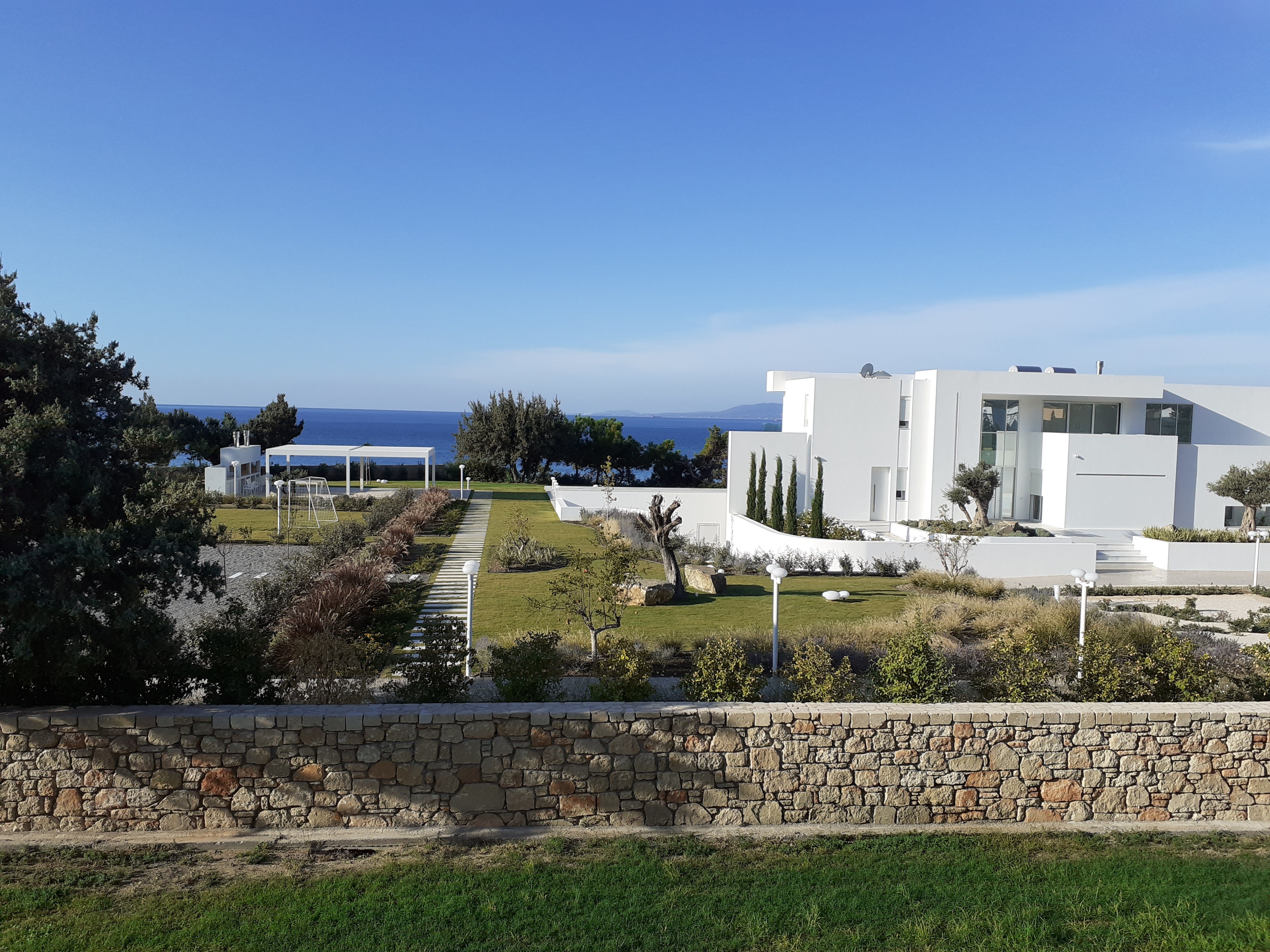 Matina Pefkos Aparthotel-酒店景观