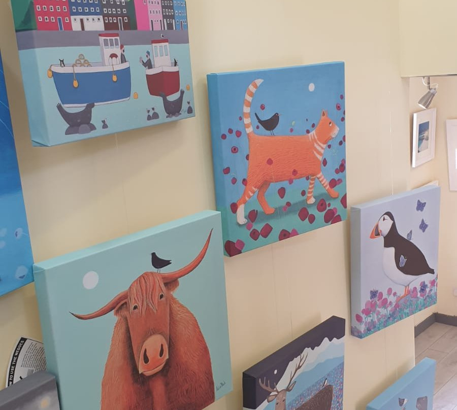Island Blue Gallery-Tobermory必去景点