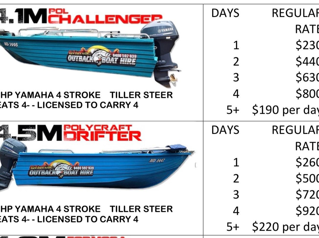 Outback Boat Hire-达尔文市必去景点