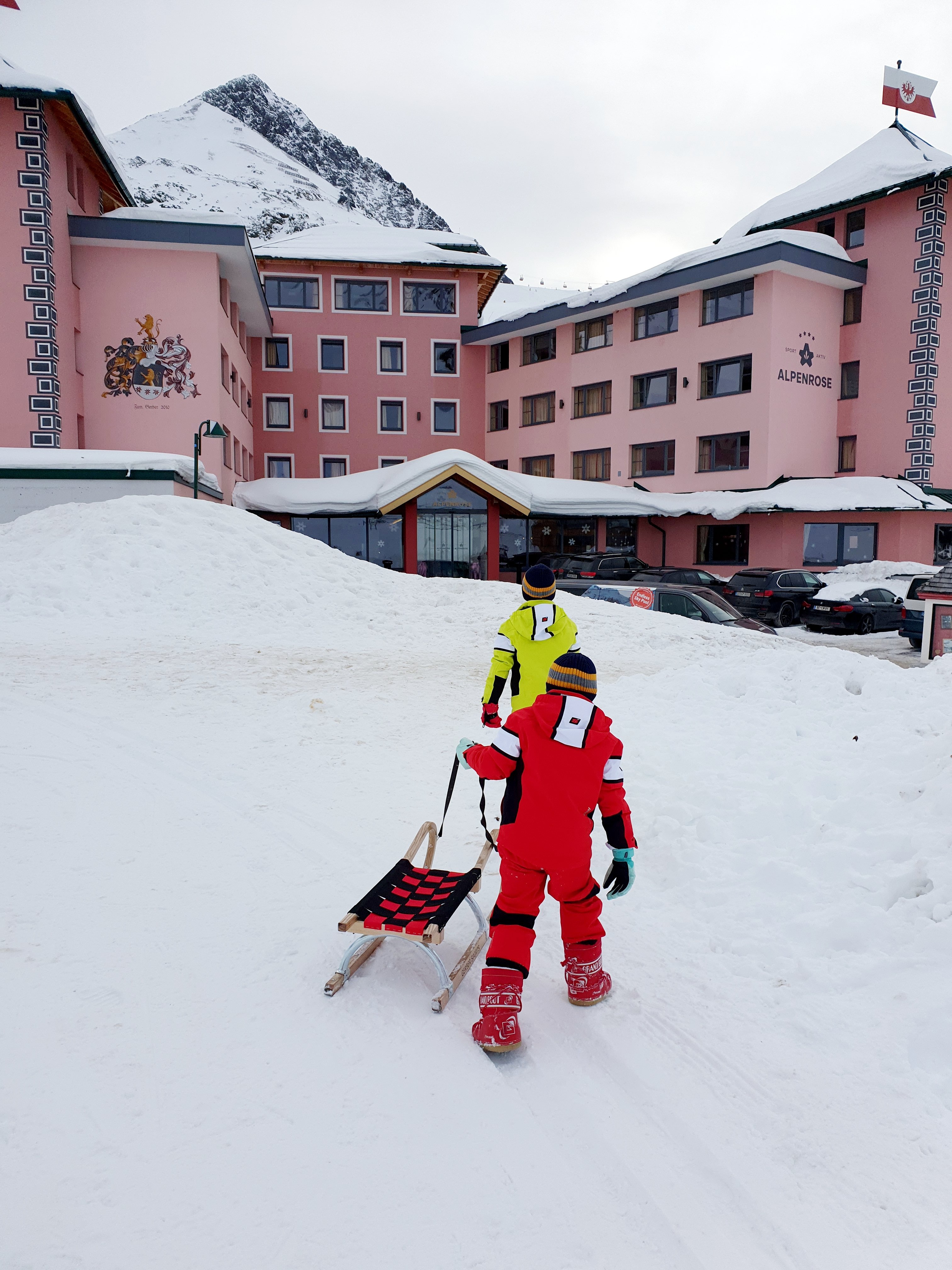 Hotel Alpenrose-浴室