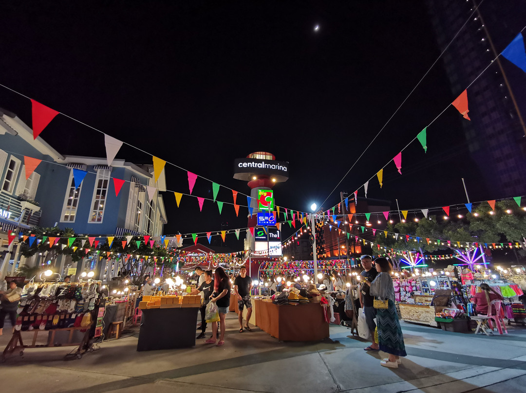 Pattaya Marina Night Market-芭堤雅必去景点