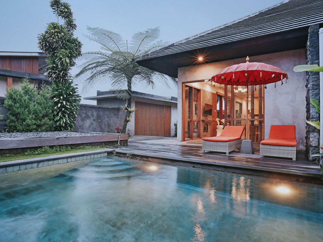 金塔马尼酒店住宿-Pramana Zahill Kintamani