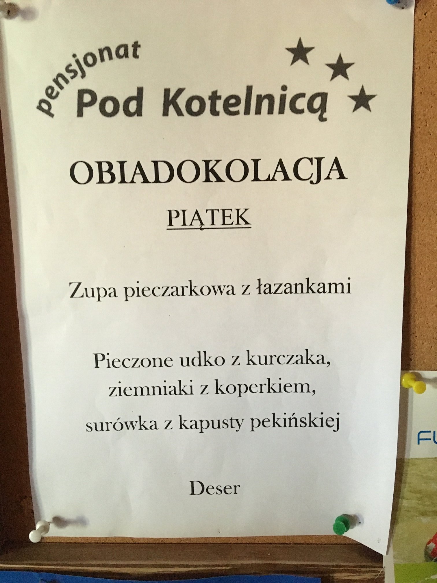 Pensjonat Pod Kotelnicą-餐饮