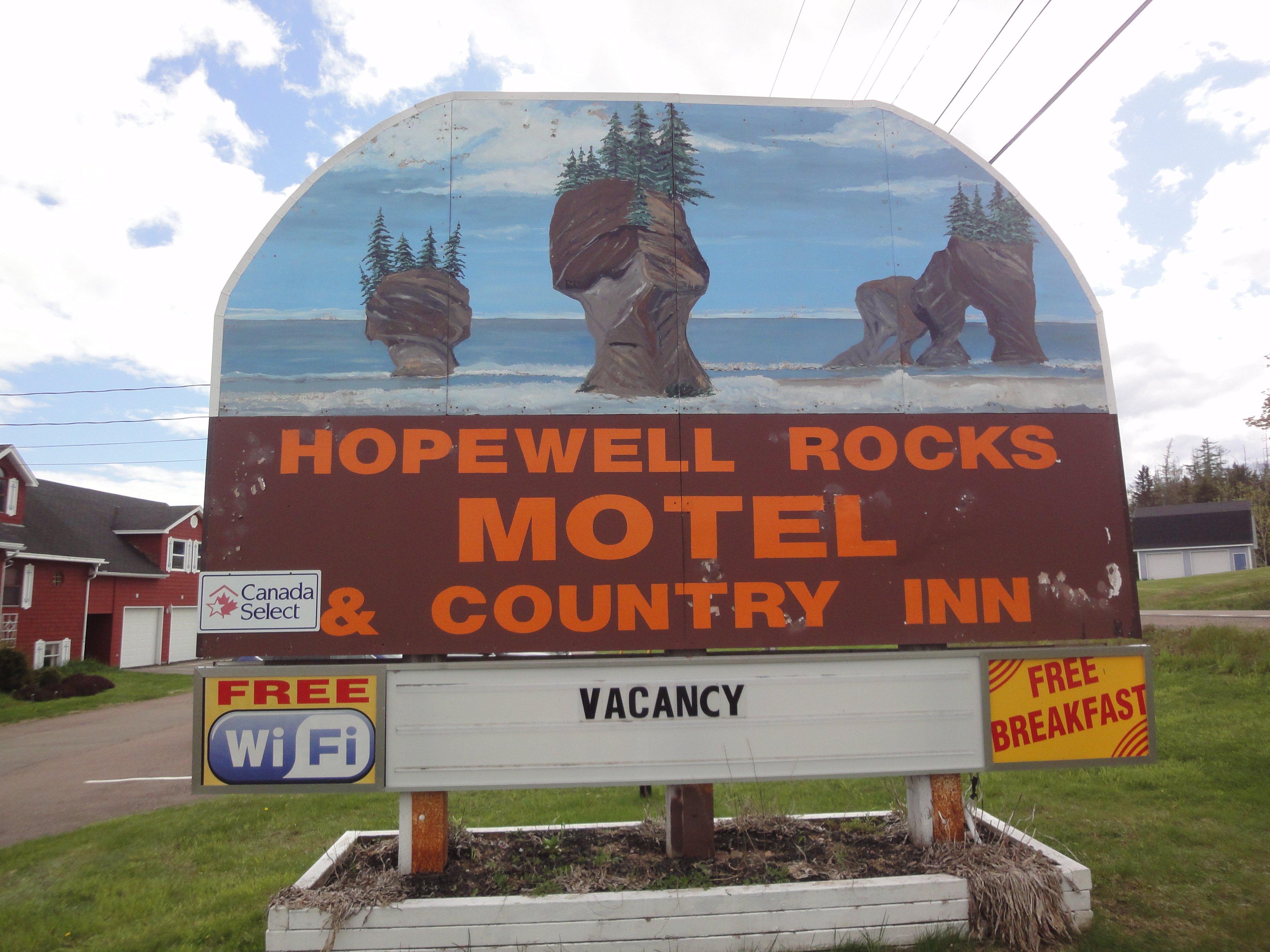 Hopewell Rocks Motel and Country Inn-浴室