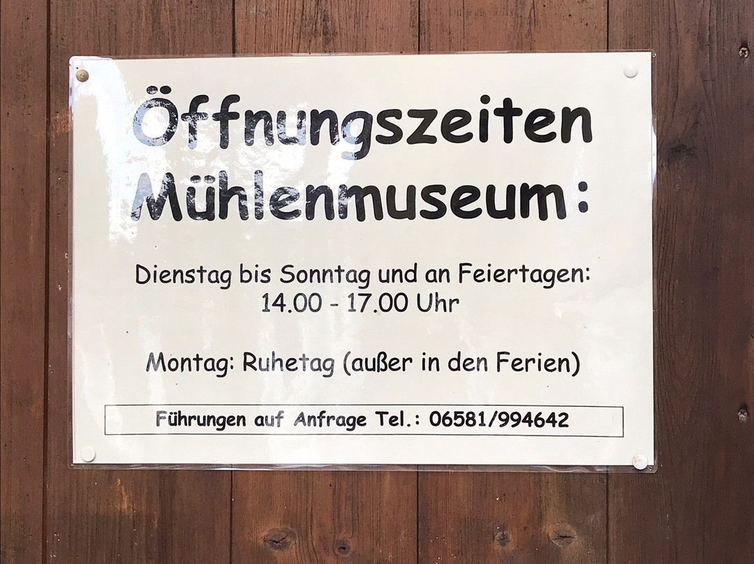 Mühlenmuseum Hackenberger Mühle景点图片