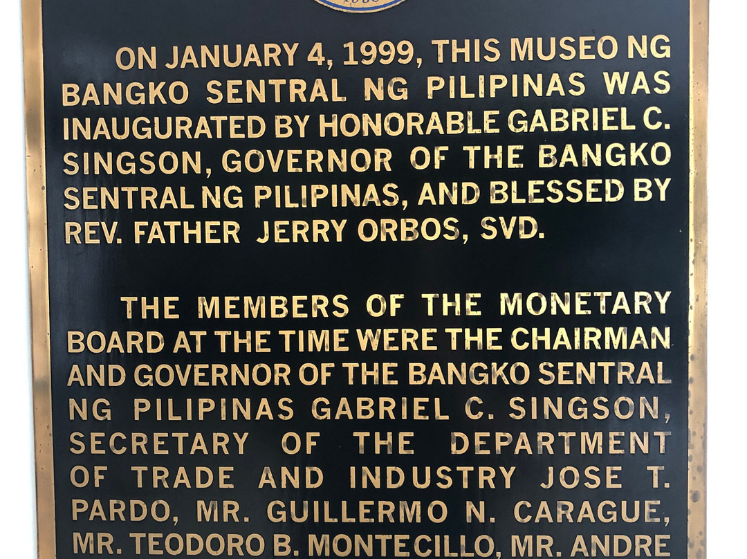 货币博物馆-马尼拉必去景点