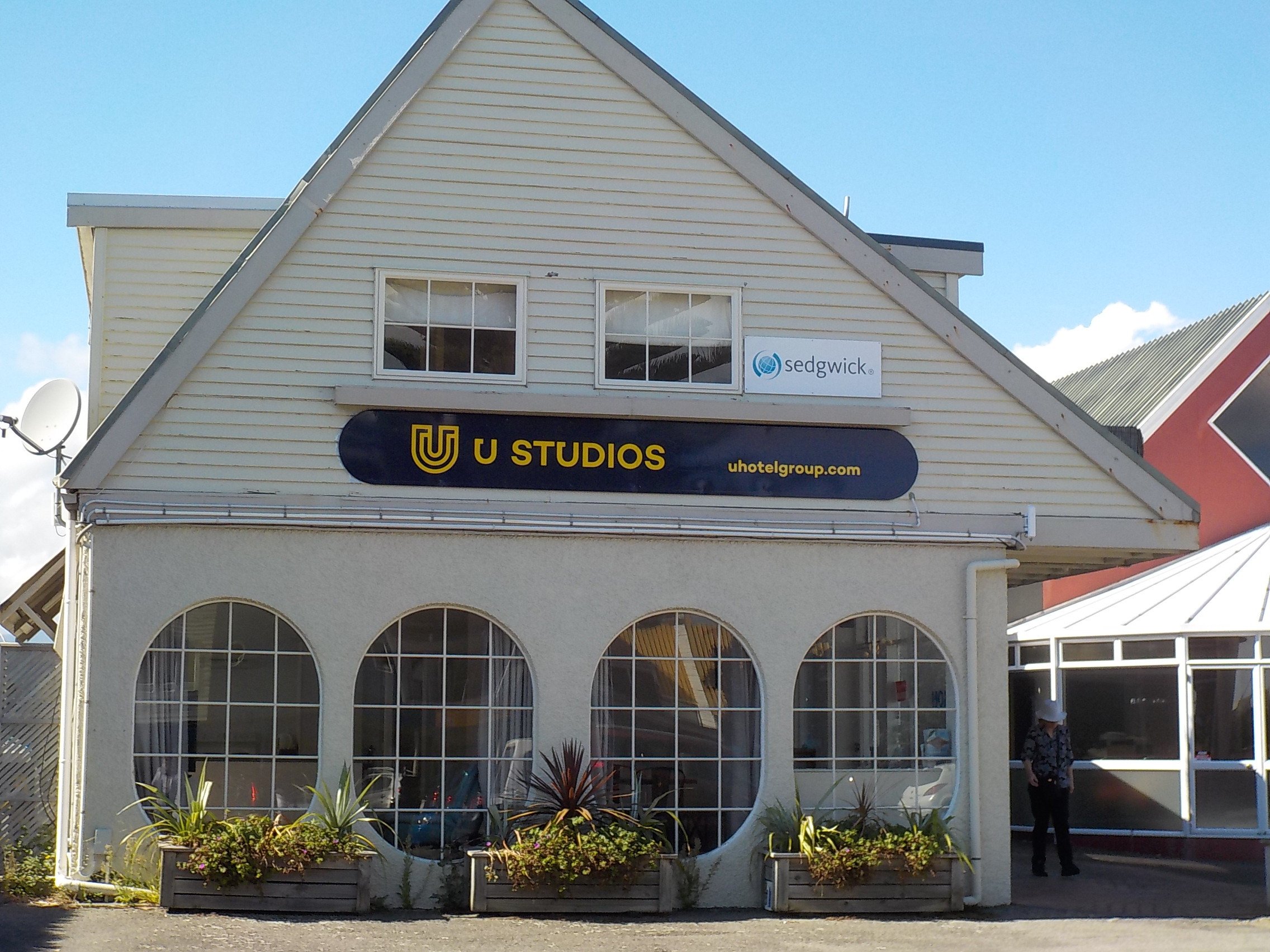 U Studios Paraparaumu Beach-浴室