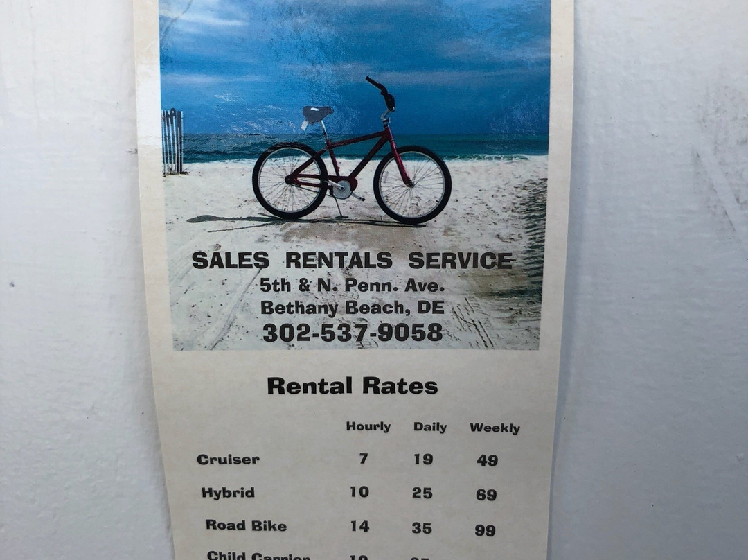 Bethany Bike Shop-Bethany Beach必去景点