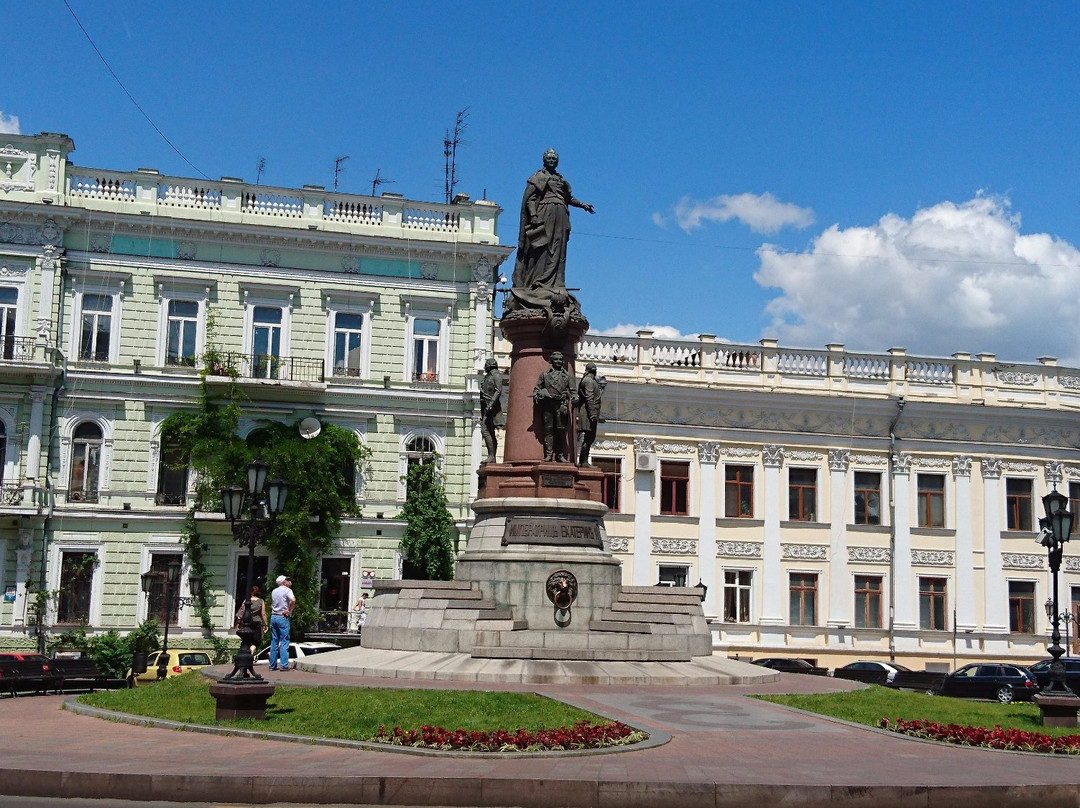 Monument to Catherine the Great and Founders of Odessa-敖德萨必去景点