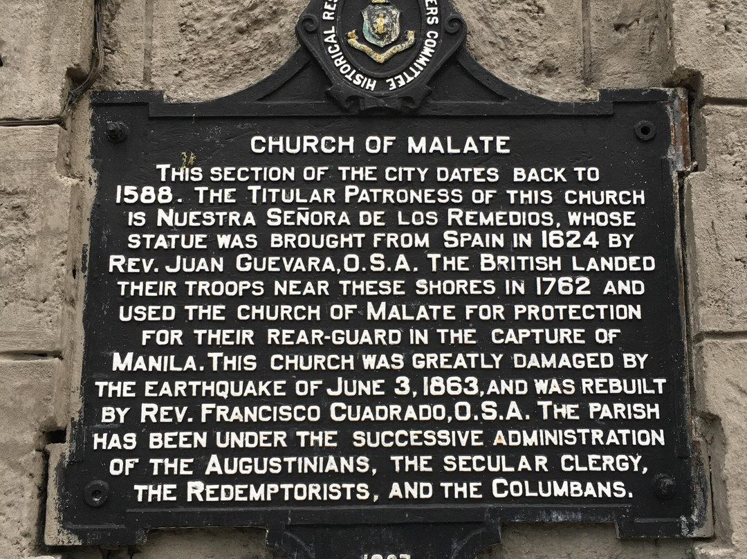 Our Lady of Remedies Church-马尼拉必去景点