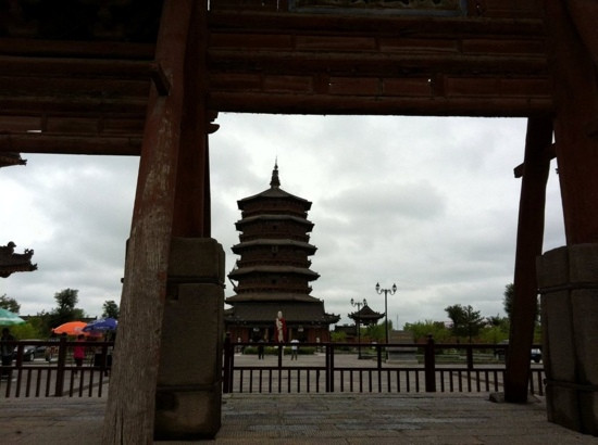 佛宫寺释迦塔景点图片