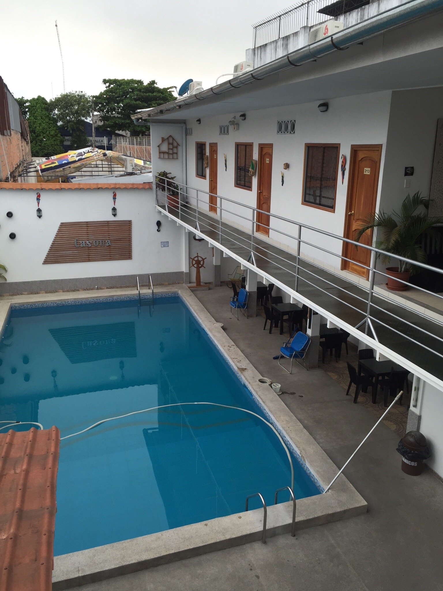 La Casona Inn-泳池