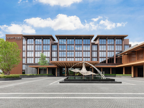 曼谷素万那普机场万豪万怡酒店主图