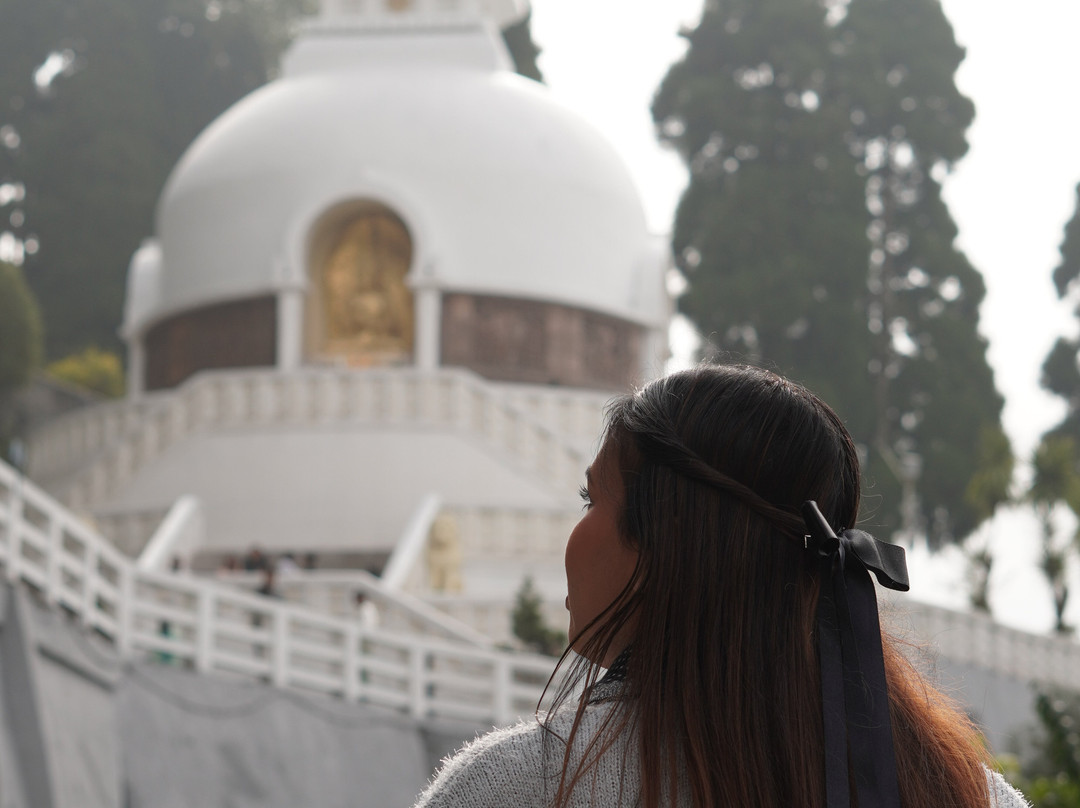 Japanese Peace Pagoda-大吉岭必去景点
