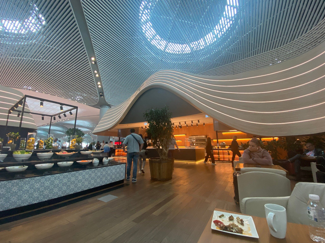 Turkish Airlines Lounge Departures-伊斯坦布尔必去景点