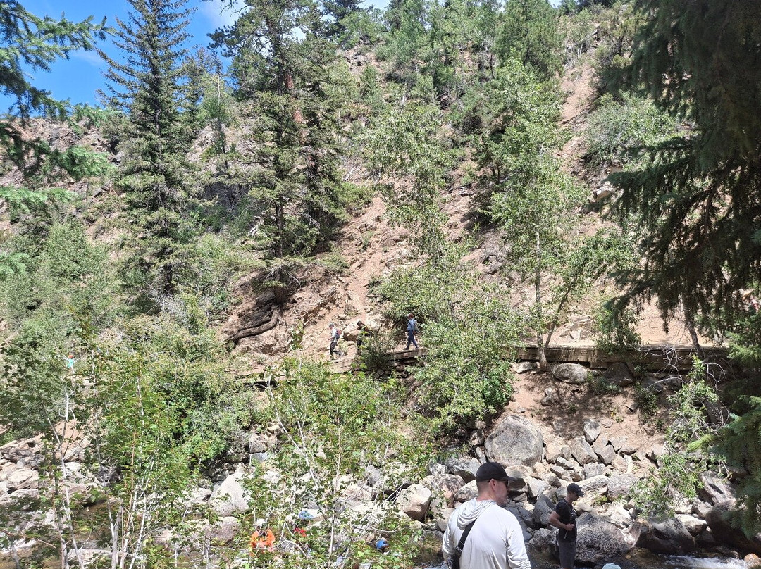Fish Creek Falls-斯廷博特斯普林斯必去景点