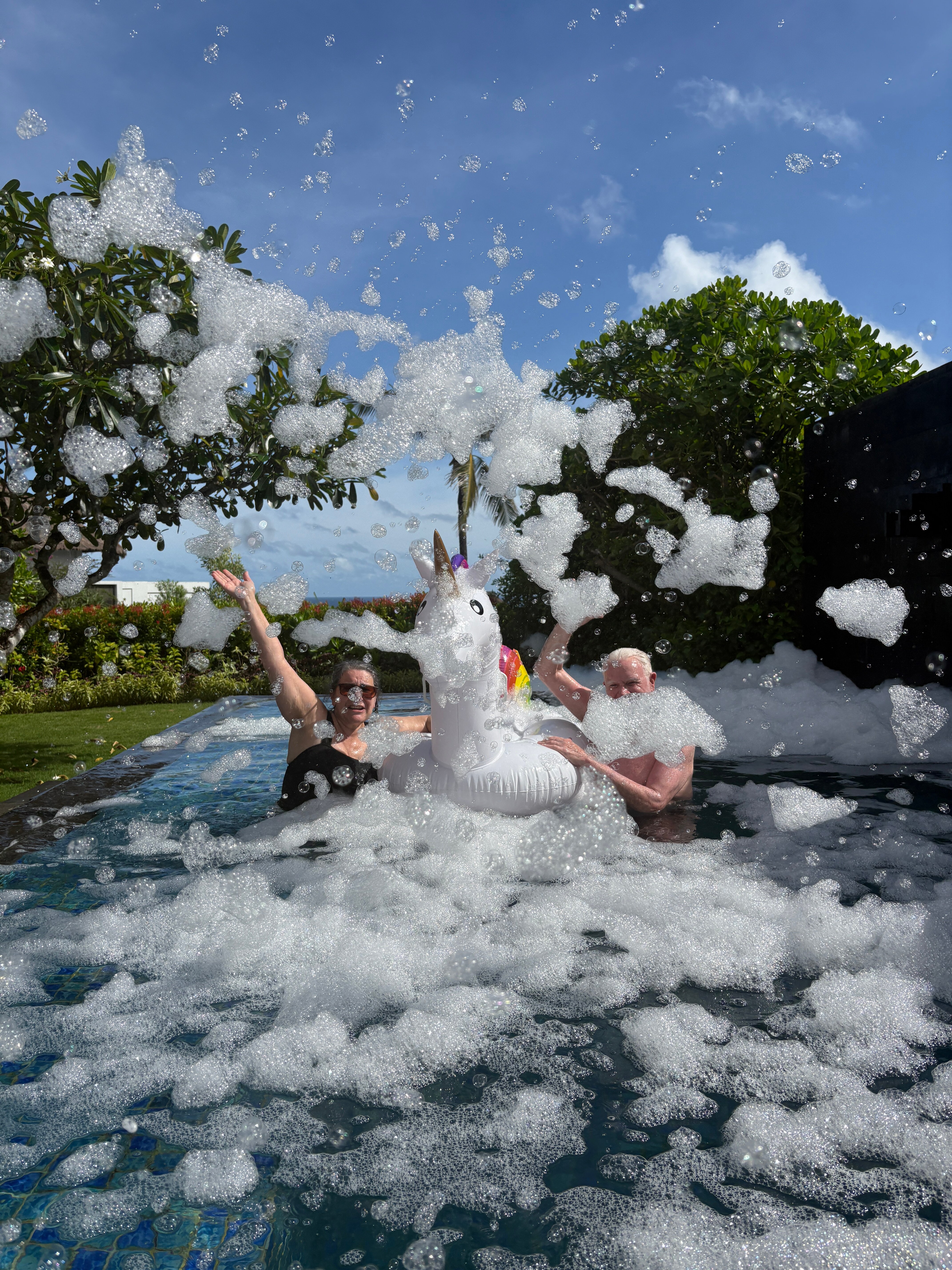 巴厘岛萨玛贝别墅酒店-泳池
