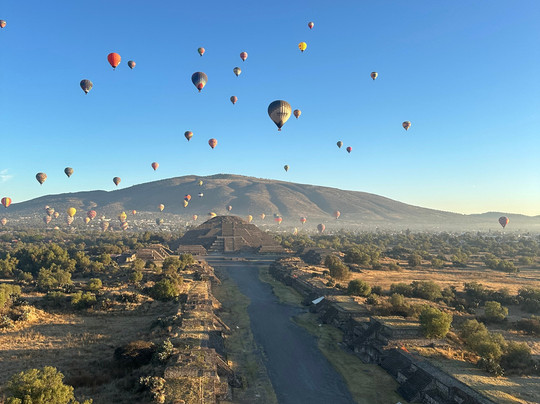 Aventura En Globos-墨西哥城必去景点