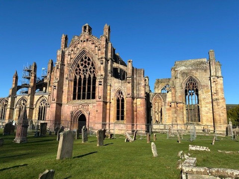 Melrose Abbey-Melrose必去景点