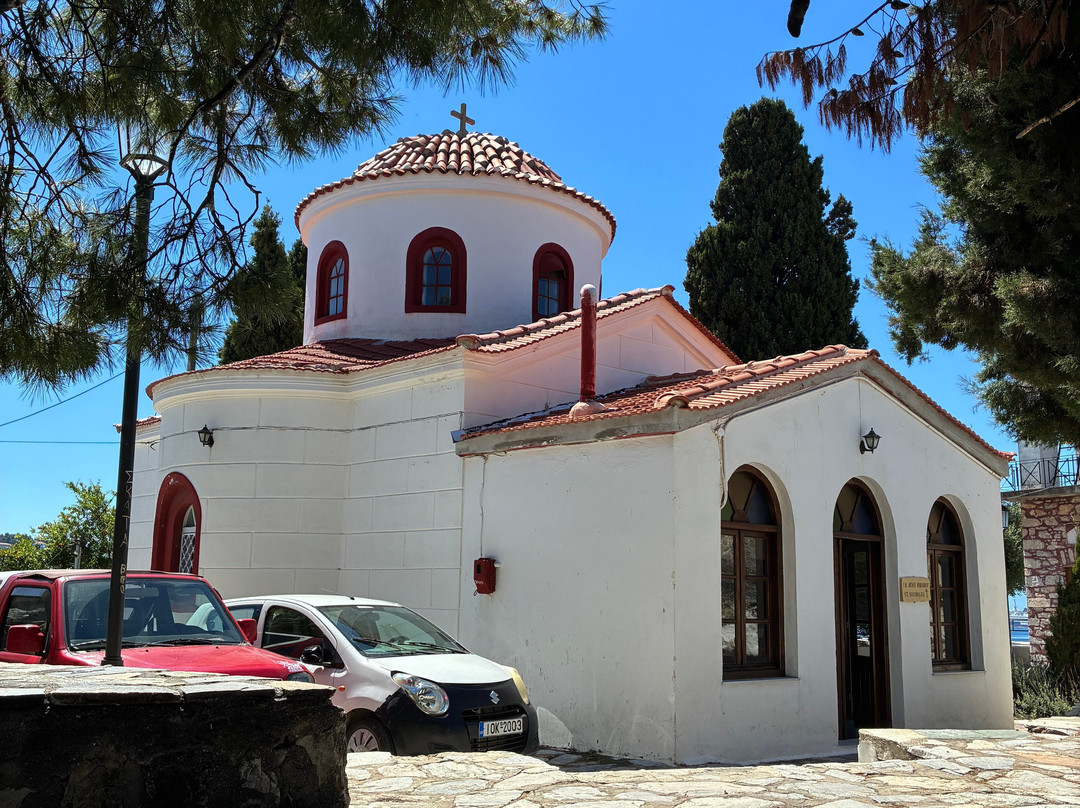 Agios Nikolaos Church and Clock Tower-Skiathos Town必去景点