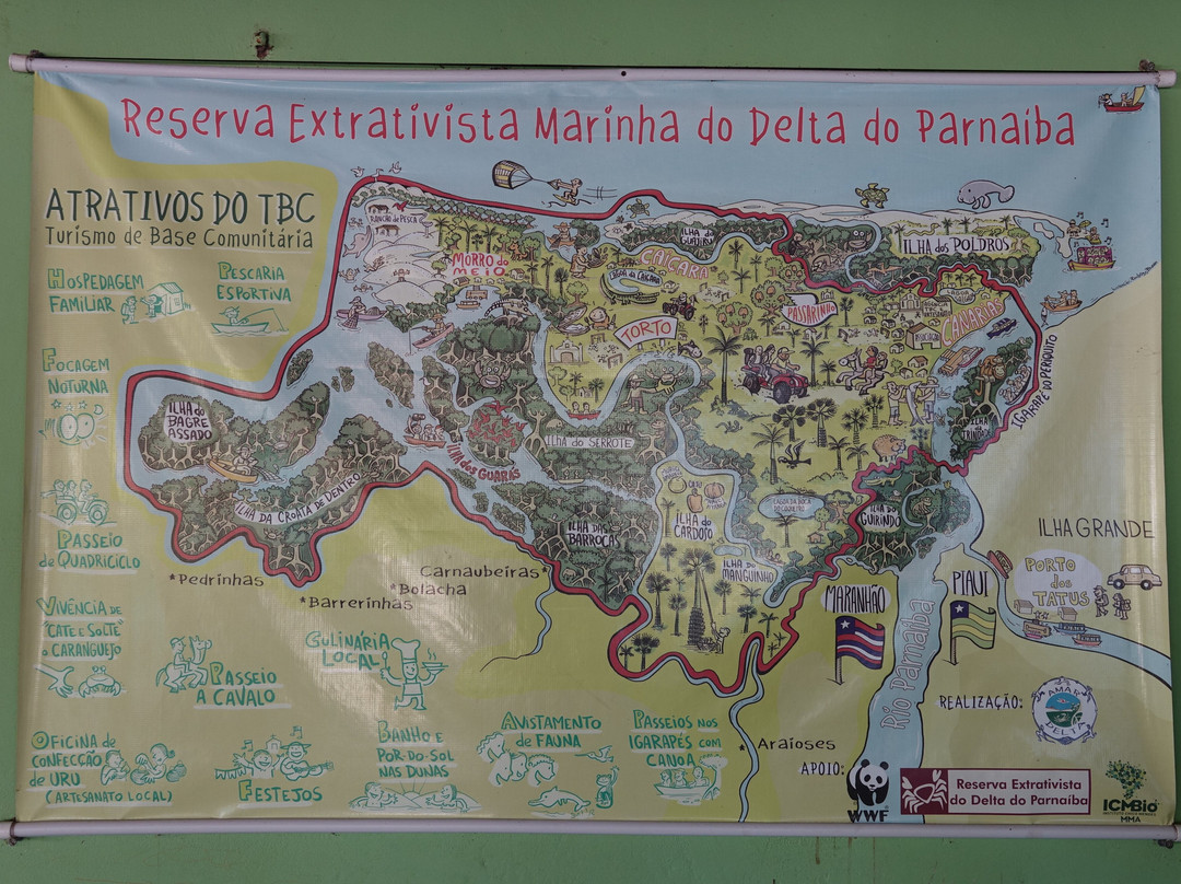 Delta Rio Parnaiba Turismo-Parnaiba必去景点