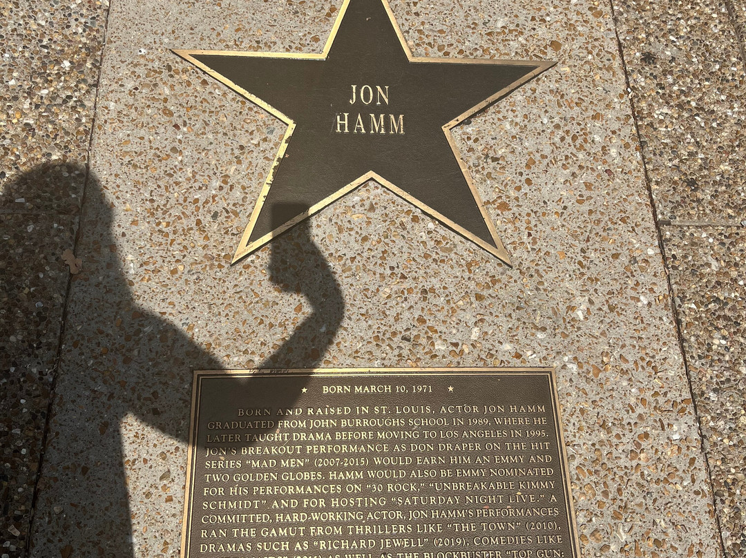 St. Louis Walk of Fame-圣路易斯必去景点