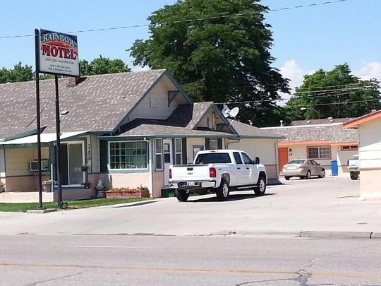 Rainbow Motel-浴室