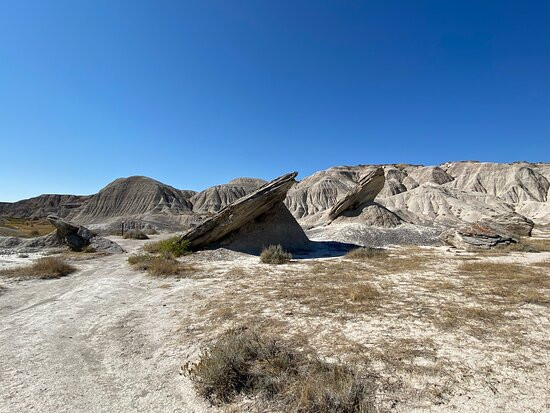 Toadstool Geologic Park-内布拉斯加州必去景点
