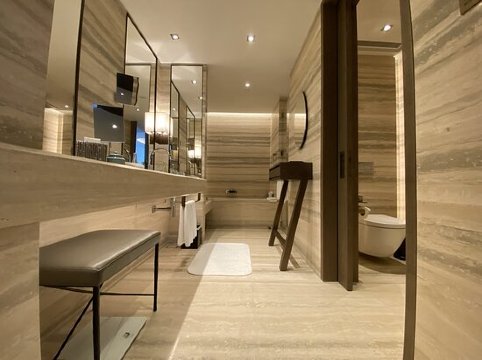 广州瑰丽酒店-浴室