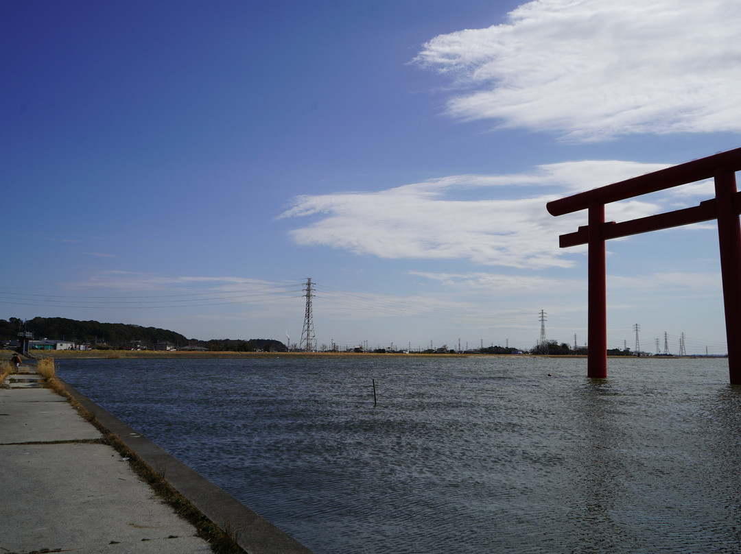 Kashima Jingu Torii景点图片