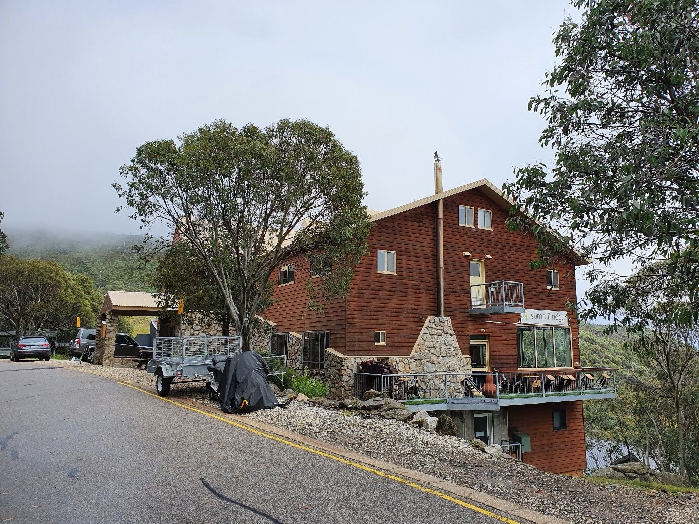 Summit Ridge Alpine Lodge-浴室