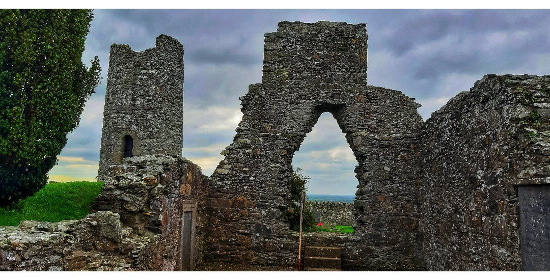 Oughterard Church and Round Tower