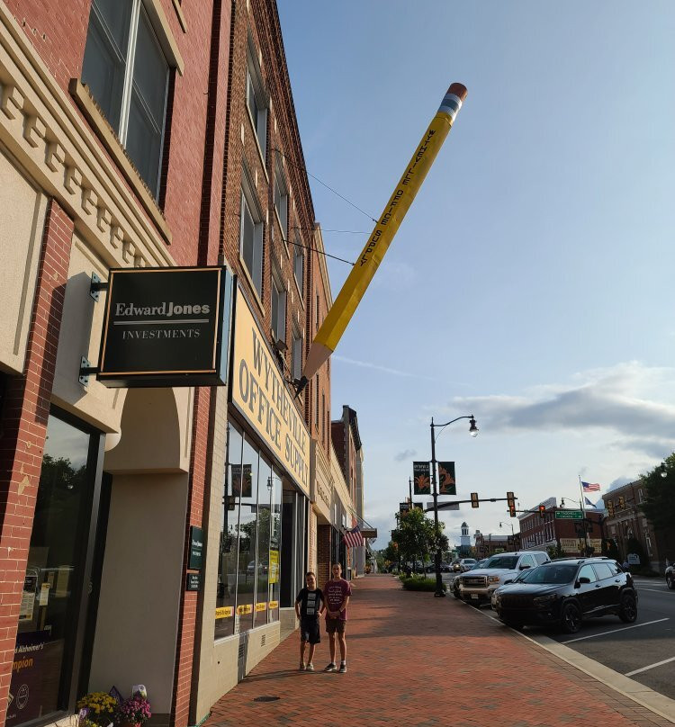 Big Pencil-Wytheville必去景点