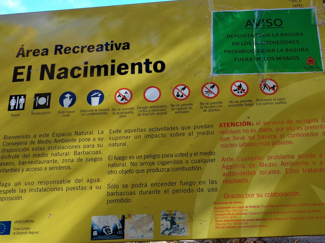 Area recreativa El Nacimiento景点图片