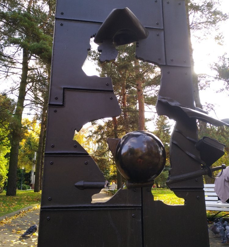 Munchhausen Statue-加里宁格勒必去景点