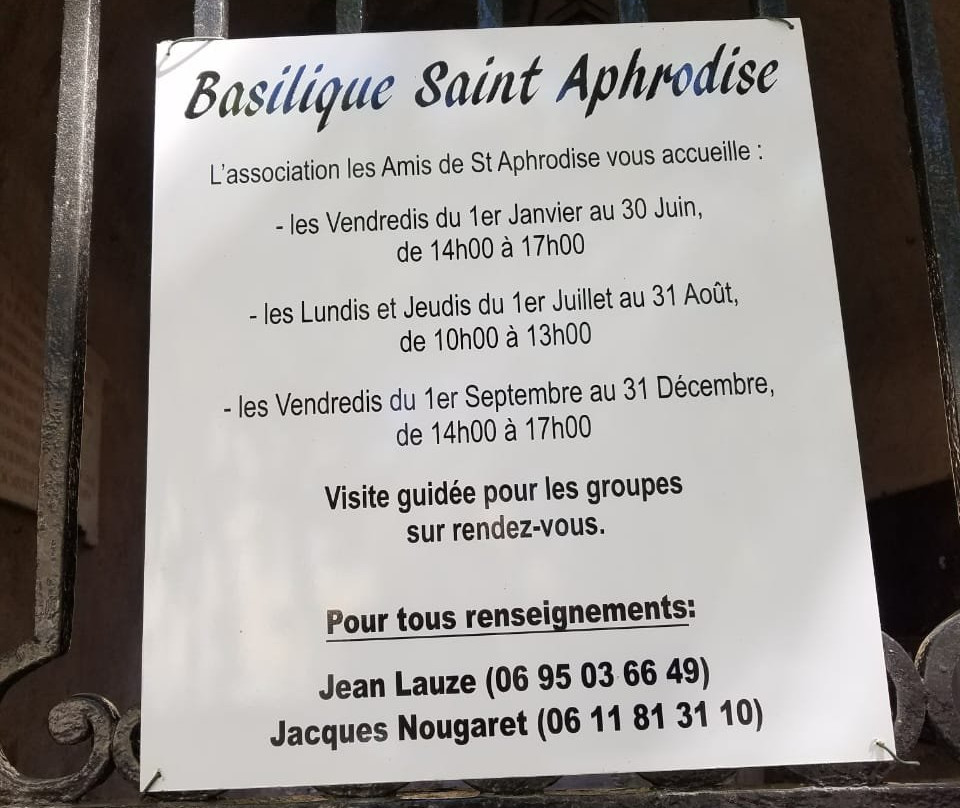 Basilique Saint-Aphrodise景点图片
