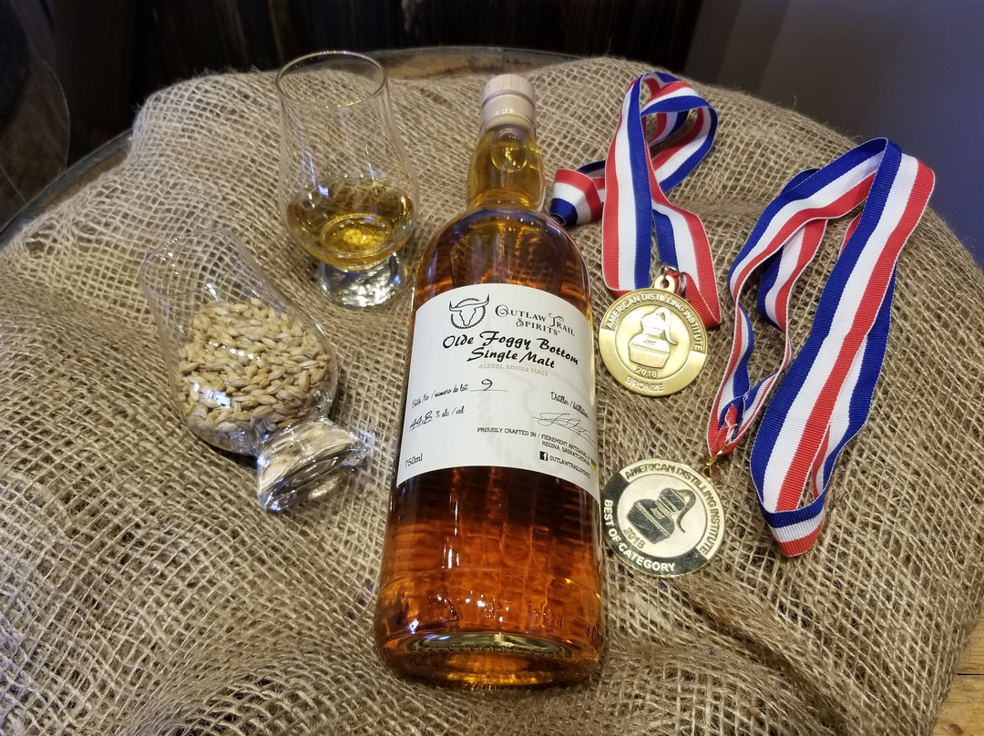 Outlaw Trail Spirits Distillery-里贾纳必去景点