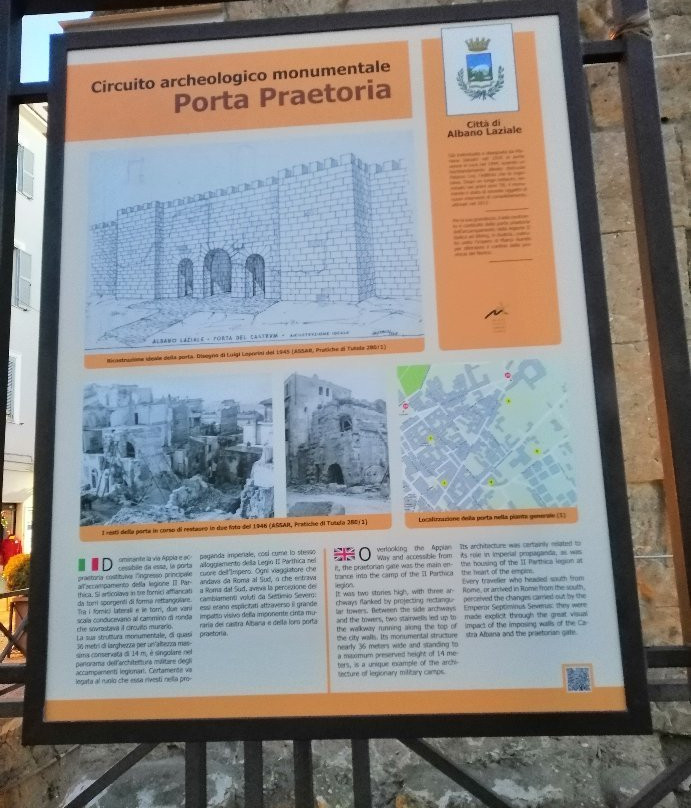 Porta Pretoria-Albano Laziale必去景点