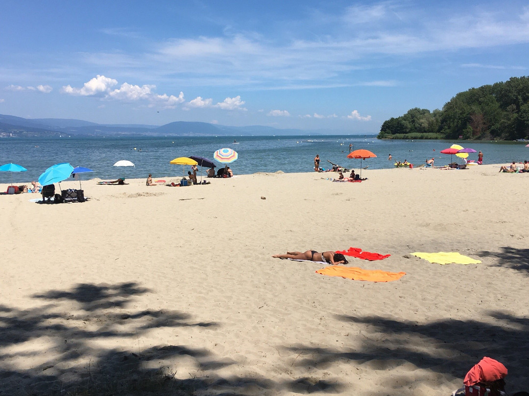 Plage des Pins-Yvonand必去景点