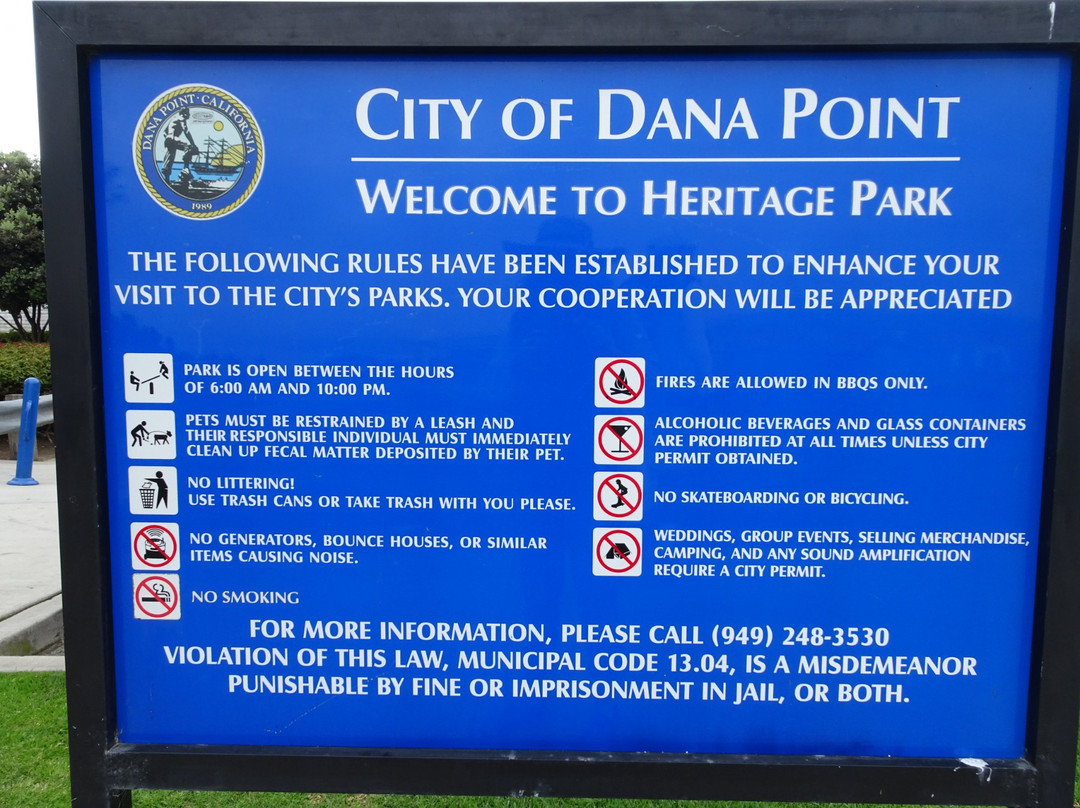 Heritage Park Dana Point景点图片