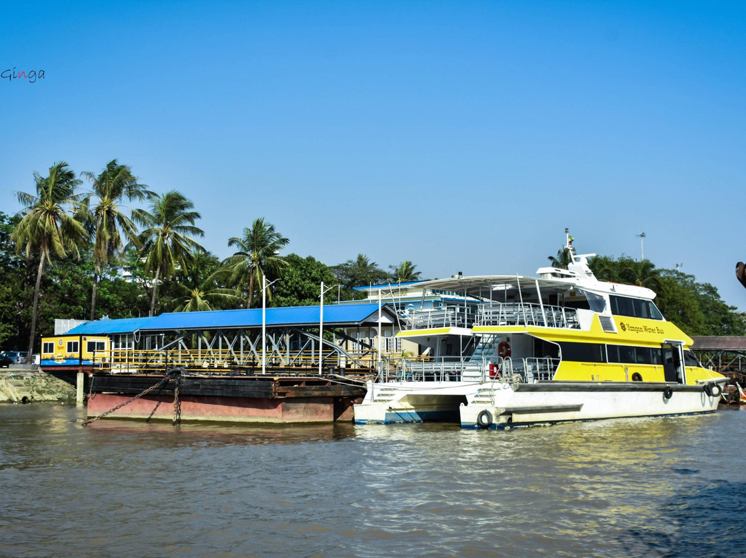 Yangon Water Bus-仰光必去景点